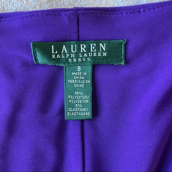 Ralph Lauren Tanzan Jersey Cascade Sleeve Dress 8 - Picture 11 of 13